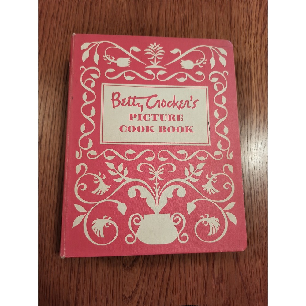 betty crocker's picture cook book spiral first edition third printing recipe